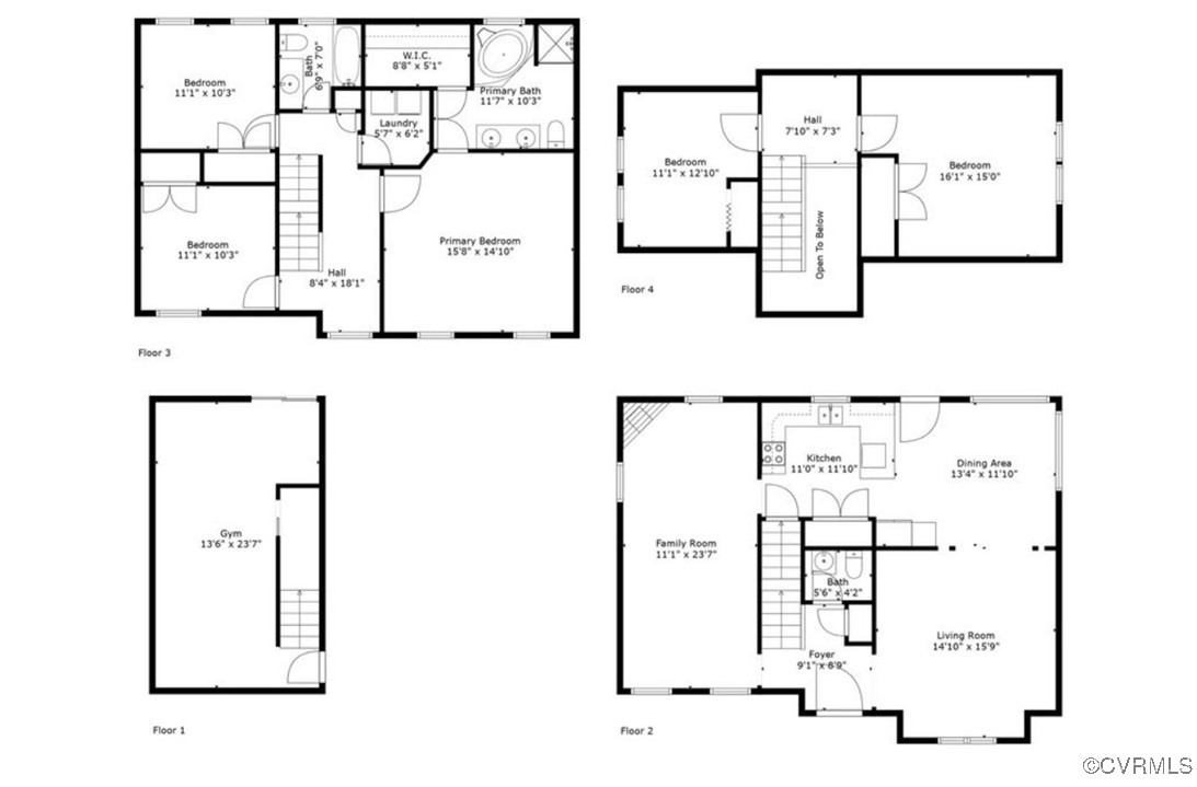 4360 Worsham Road Powhatan, VA 23139 - Photo 30 of 30 Floor plan