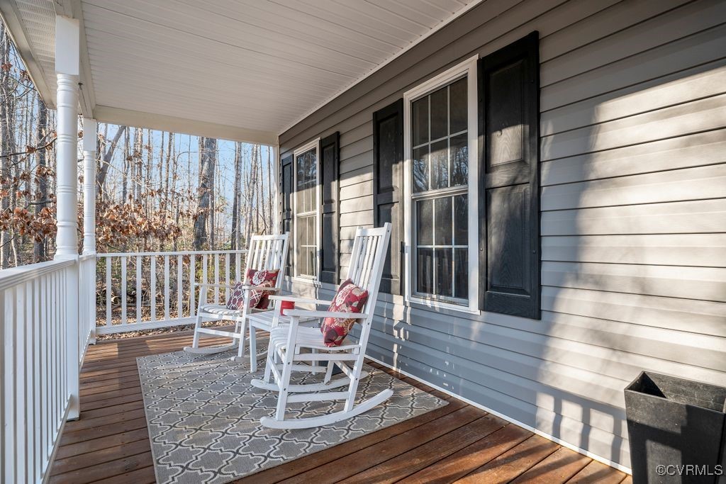 4360 Worsham Road Powhatan, VA 23139 - Photo 4 of 30 Large covered front porch