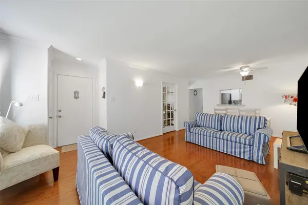 a bedroom with furniture and a couch