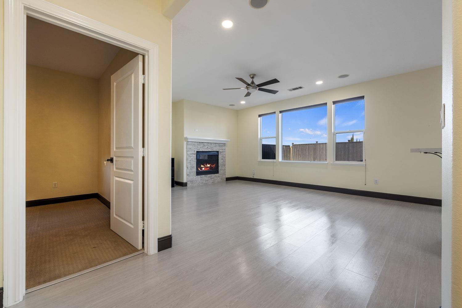 5106 Watkings Way Antioch, CA 94531 - Photo 22 of 50 a view of an empty room with a fireplace