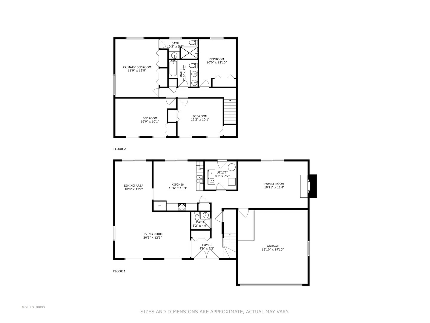 1623 South Prospect Street Wheaton, IL 60189 - Photo 24 of 26 a picture of a floor plan