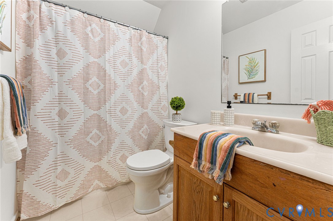 2010 Uleta Road Powhatan, VA 23139 - Photo 18 of 31 a bathroom with a sink toilet and shower