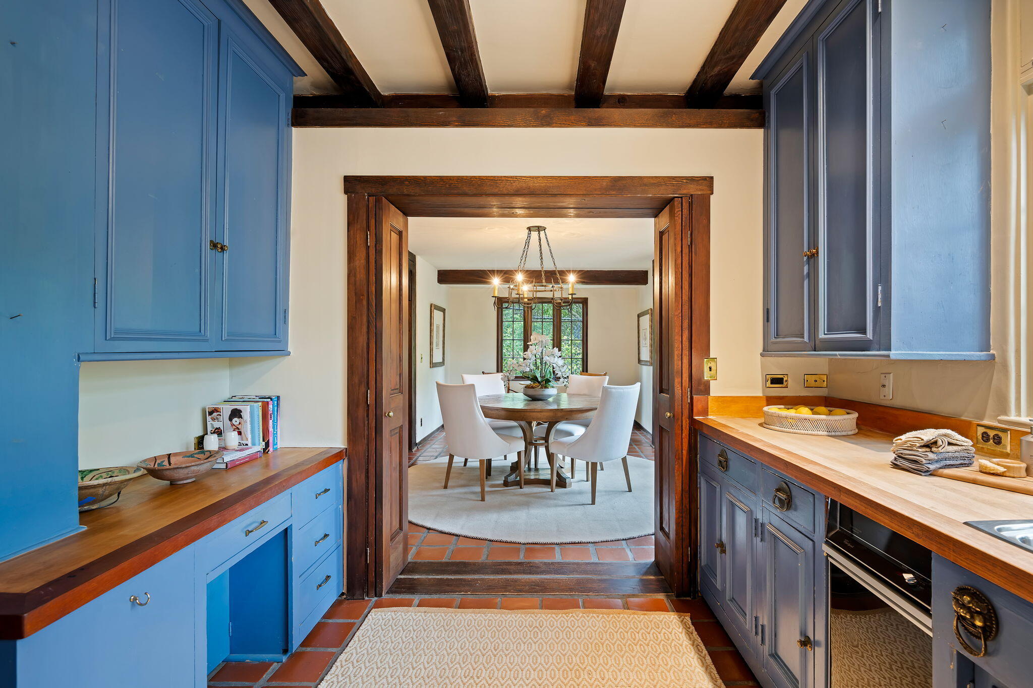2040 Mission Ridge Road Santa Barbara, CA 93103 - Photo 22 of 38 a kitchen with a sink and a stove top oven