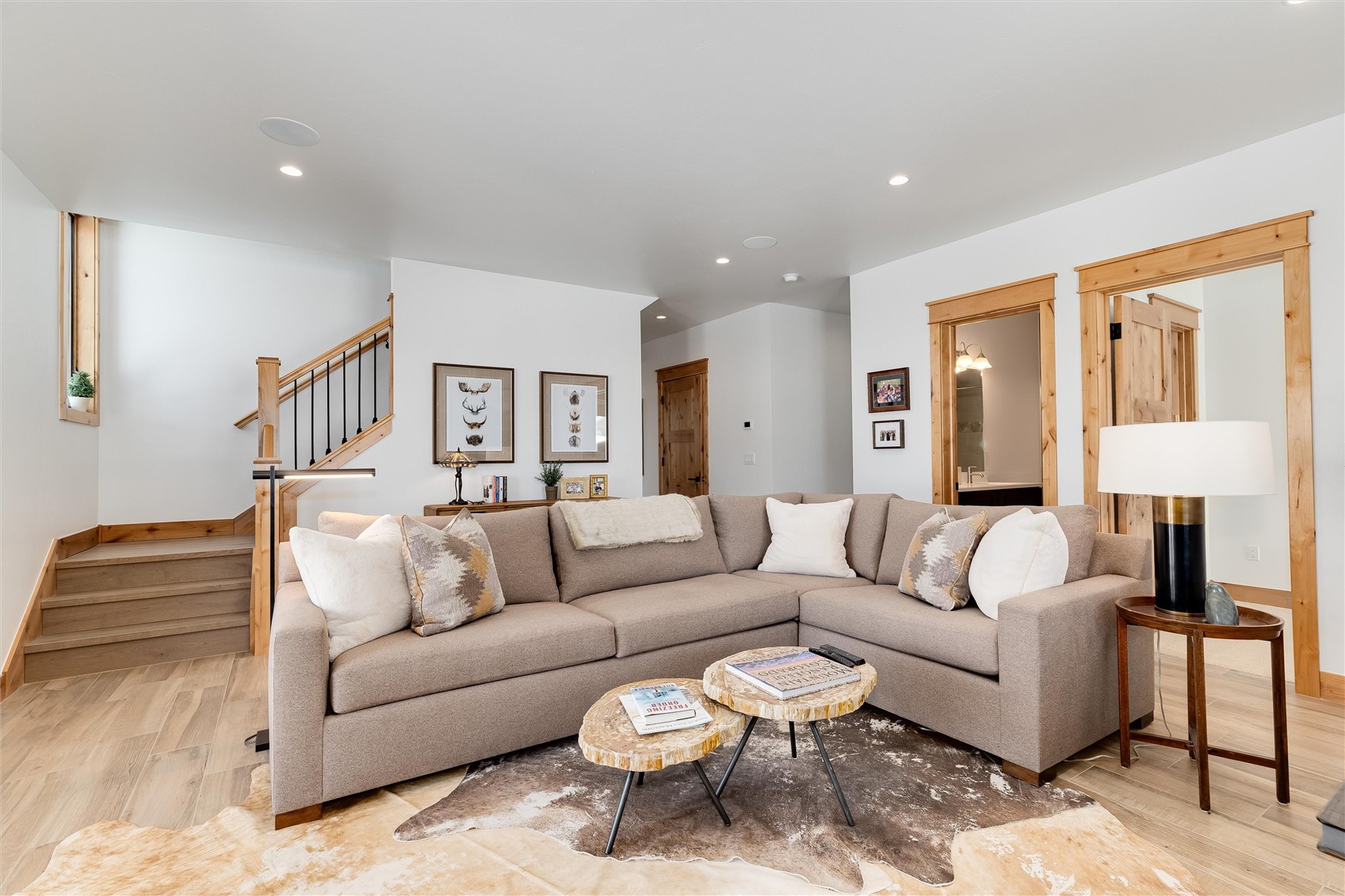 356 Angler Mountain Ranch Road Silverthorne, CO 80498 - Photo 18 of 35 Lower Level living room
