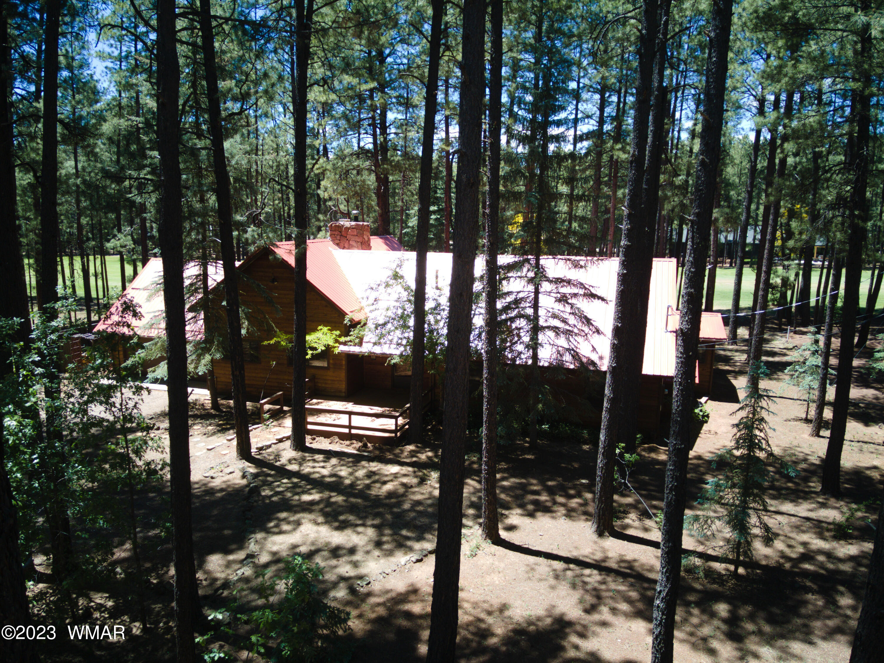 3288 Lake View Drive Pinetop, AZ 85935 - Photo 29 of 32 a view of outdoor space yard and patio
