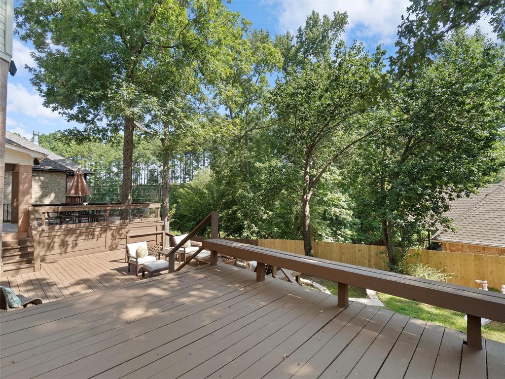 1103 Marigold Lane Longview, TX 75604 - Photo 32 of 34 a view of a balcony with chairs
