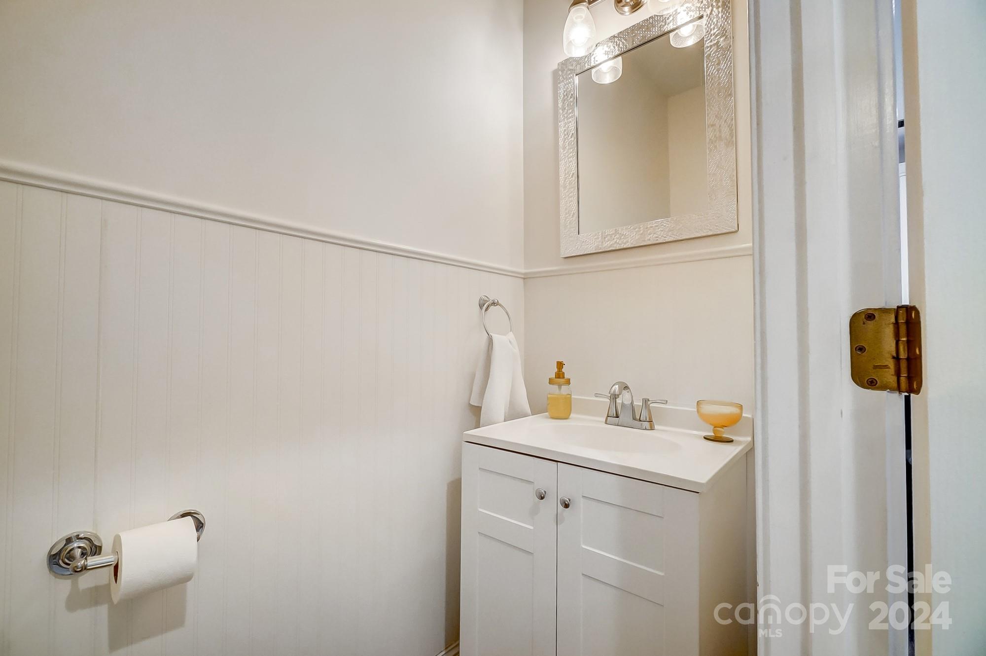 11343 Deer Ridge Lane Charlotte, NC 28277 - Photo 18 of 35 a bathroom with a sink and a mirror