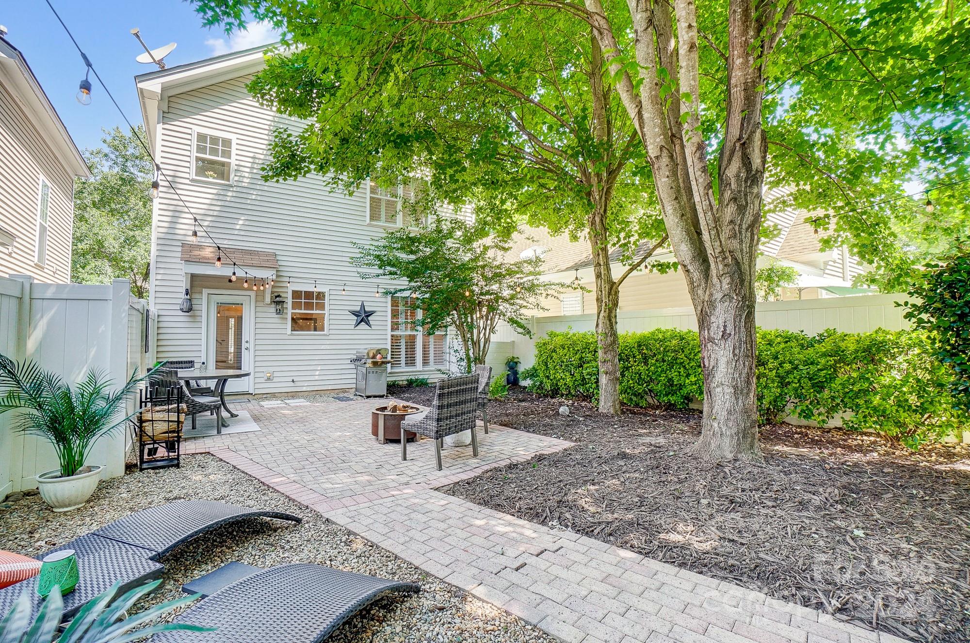 11343 Deer Ridge Lane Charlotte, NC 28277 - Photo 31 of 35 a view of backyard with patio