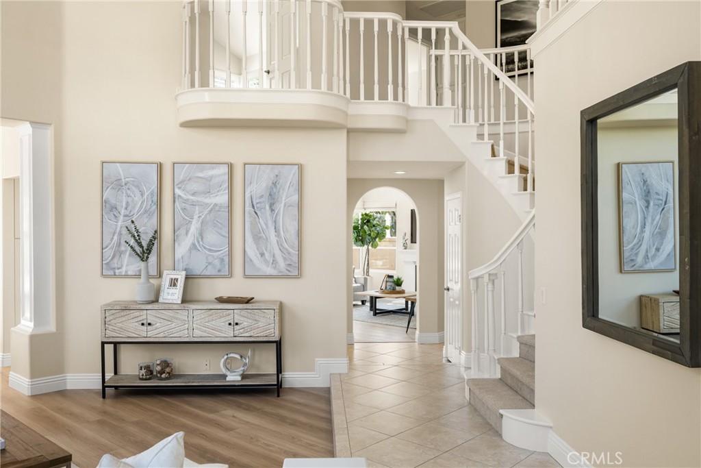 36 Mallorca Lake Forest, CA 92610 - Photo 9 of 64 a view of living room with wooden floor and furniture