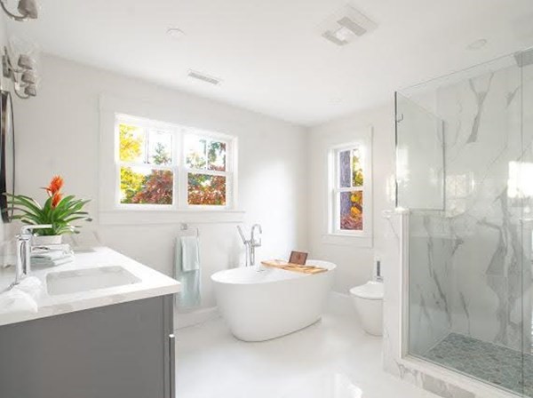 90 Evergreen Road Natick, MA 01760 - Photo 16 of 22 a bathroom with a sink toilet and shower