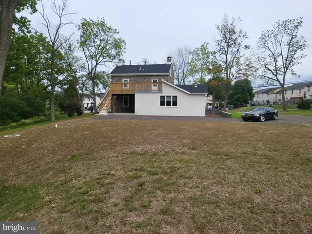 a house with a outdoor space