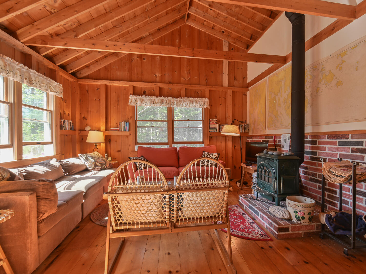 70 Island Retreat Road Swans Island, ME 04685 - Photo 5 of 35 Living Room