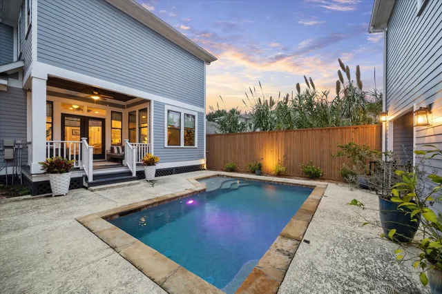 a front view of a house with a porch