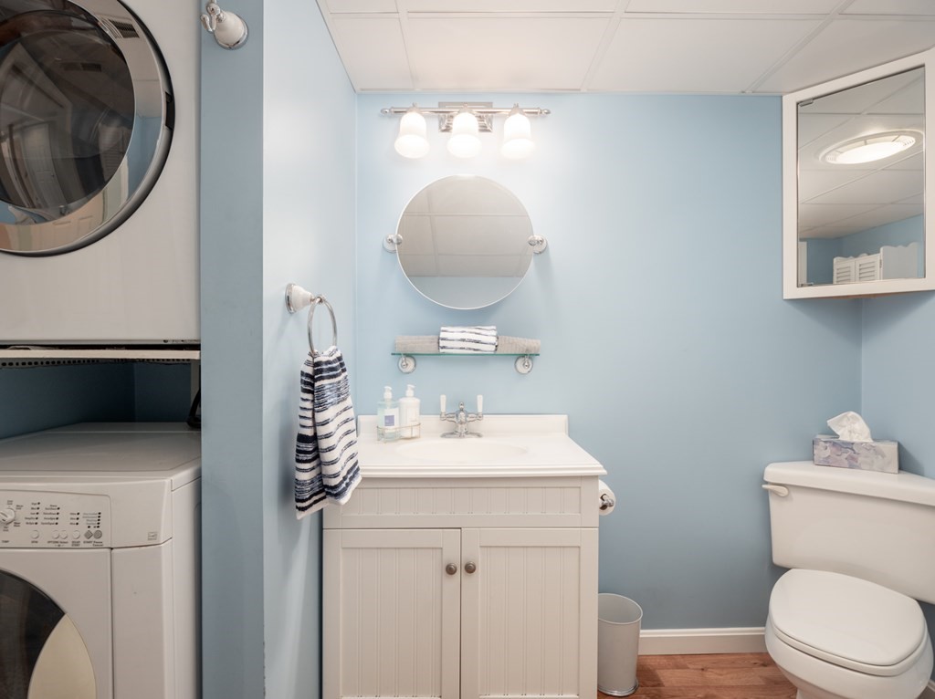 83 Cherry Street Taunton, MA 02780 - Photo 28 of 42 a bathroom with a sink a toilet and a mirror