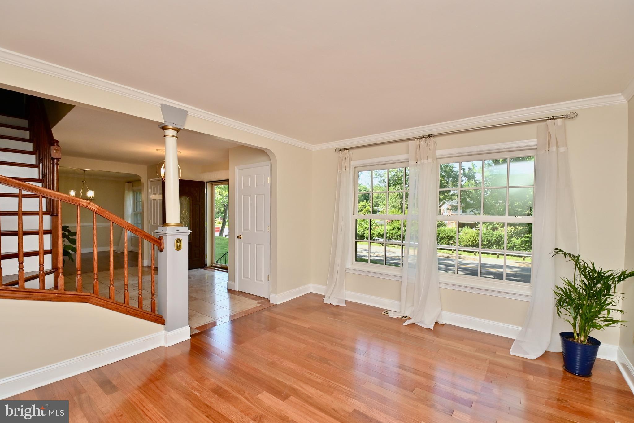 4319 Old Mill Road Alexandria, VA 22309 - Photo 20 of 86 a view of an entryway with wooden floor
