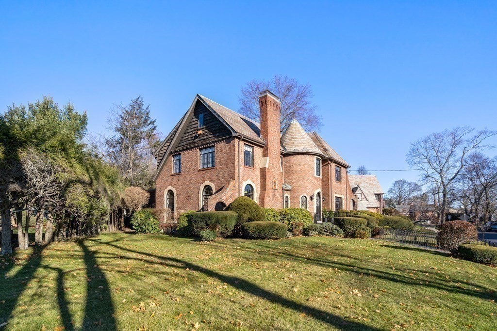 48 Gralynn Road Newton, MA 02459 - Photo 27 of 30 a front view of a house with a yard