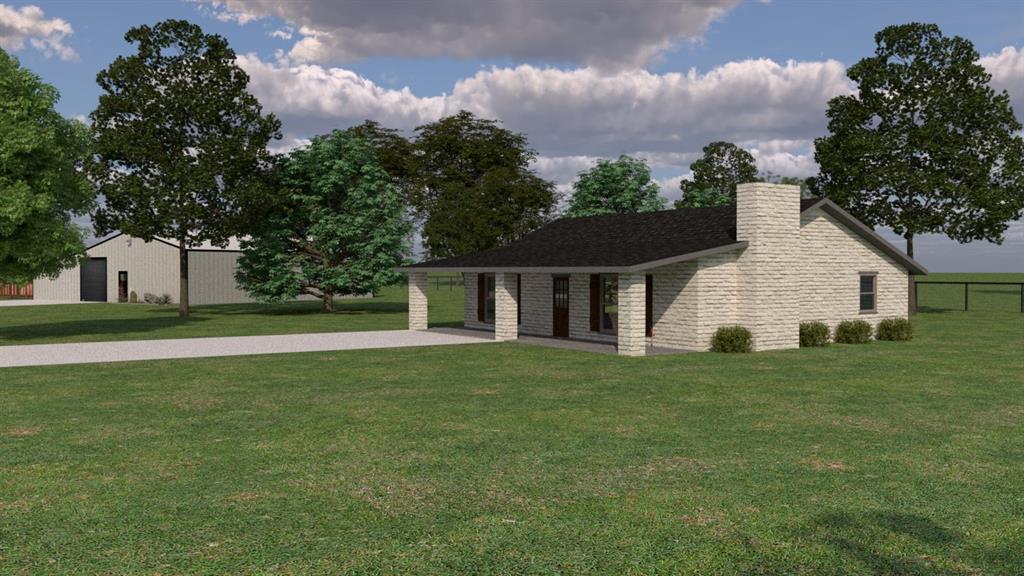 1390 Poe Prairie Road Millsap, TX 76066 - Photo 34 of 40 a front view of a house with garden