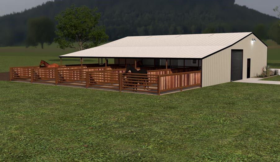 1390 Poe Prairie Road Millsap, TX 76066 - Photo 38 of 40 a view of a house with a backyard