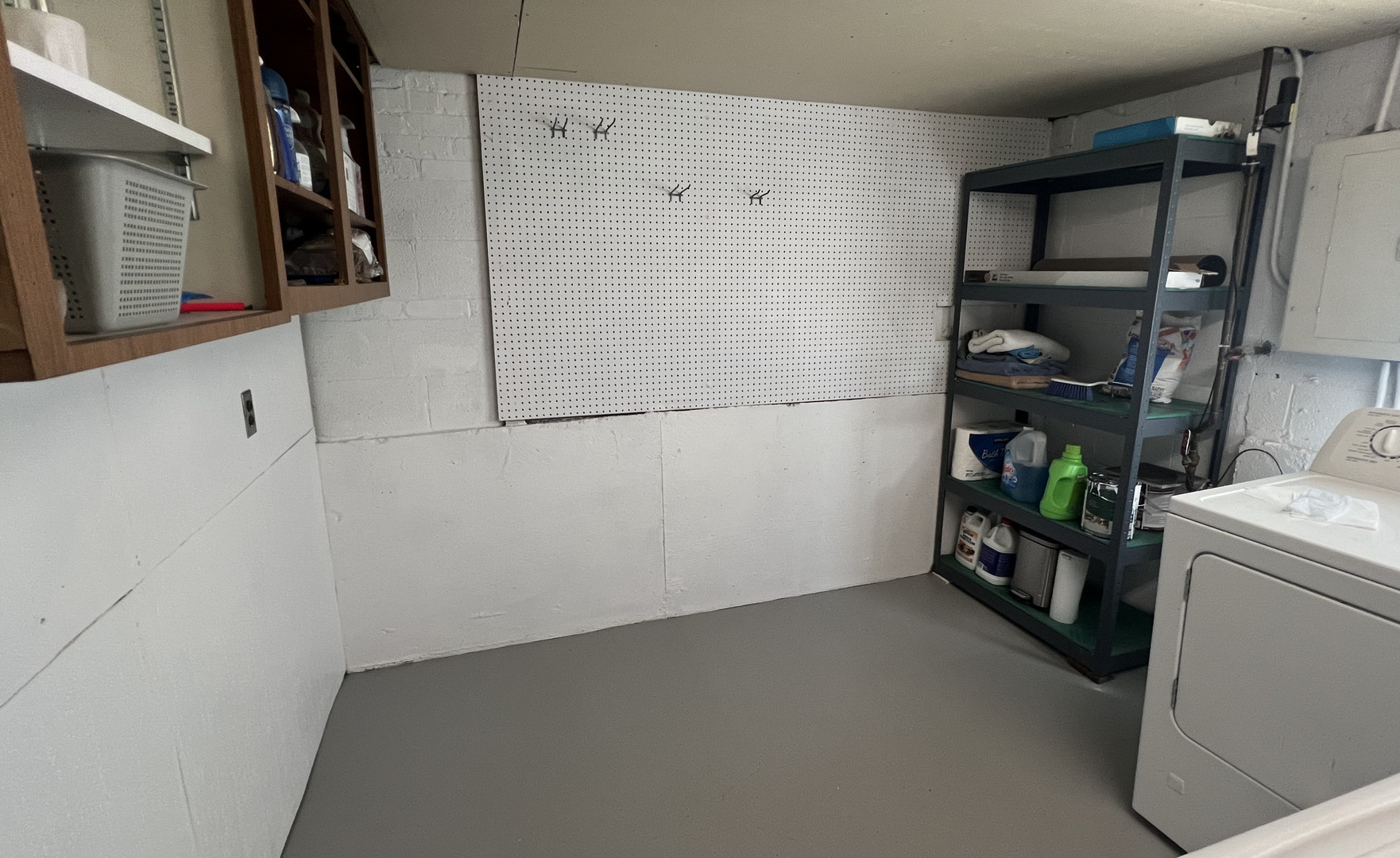 3N276 North Howard Avenue Elmhurst, IL 60126 - Photo 21 of 29 a view of storage and utility room with washer and dryer