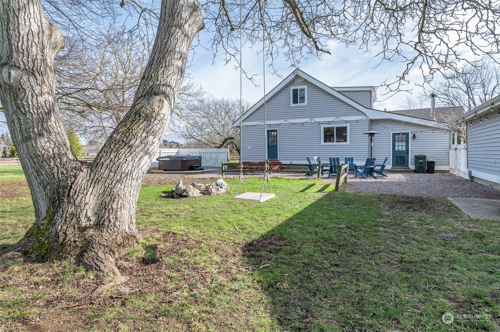 5757 Barr Road Ferndale, WA 98248 - Photo 26 of 40 a view of a house with a yard