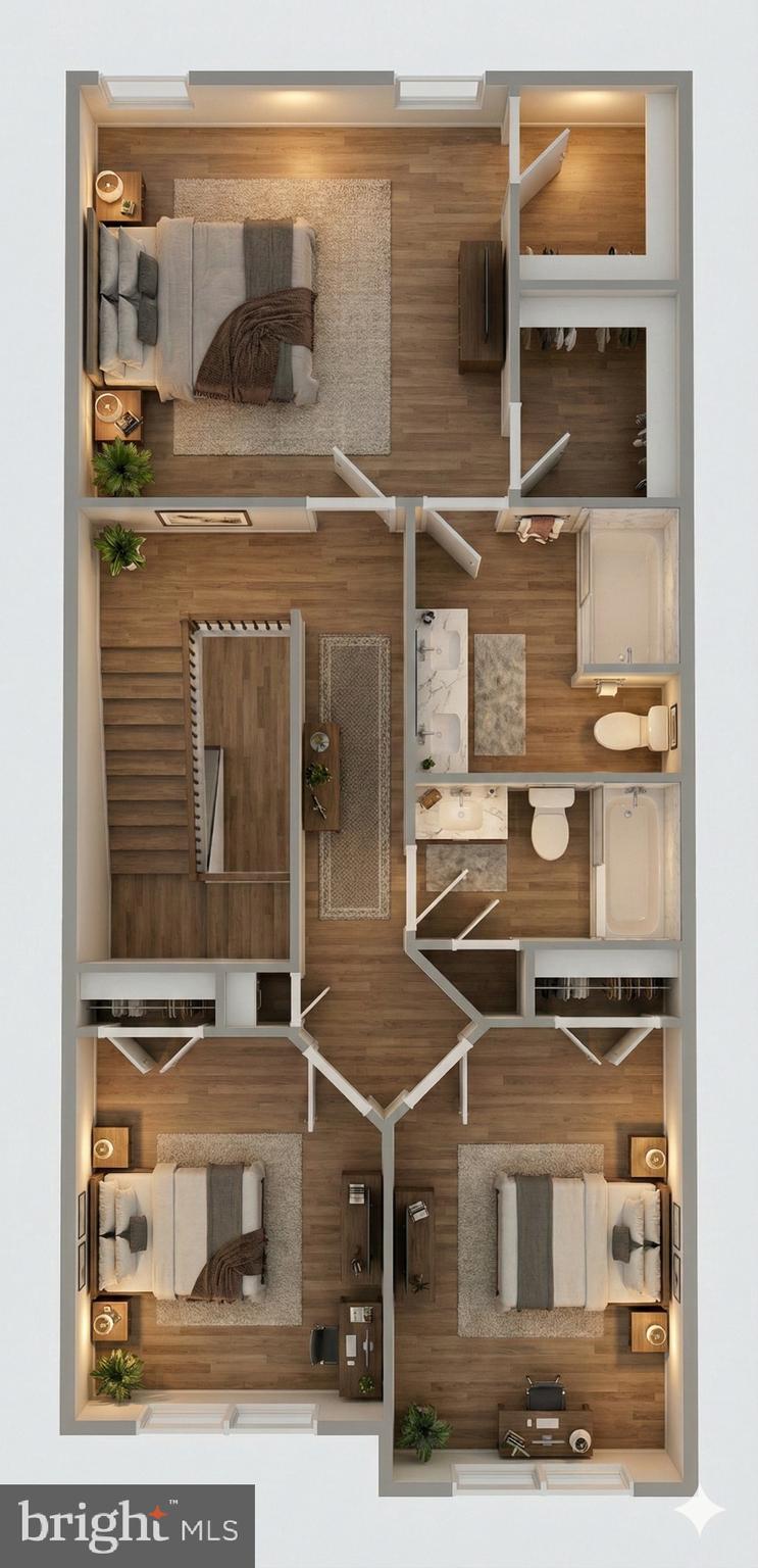 500 Riverside Drive, Unit 116 Pocomoke City, MD 21851 - Photo 17 of 30 AI rendering of second floor