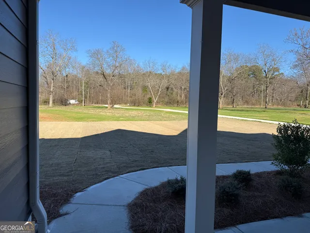 a view of an ocean from a balcony
