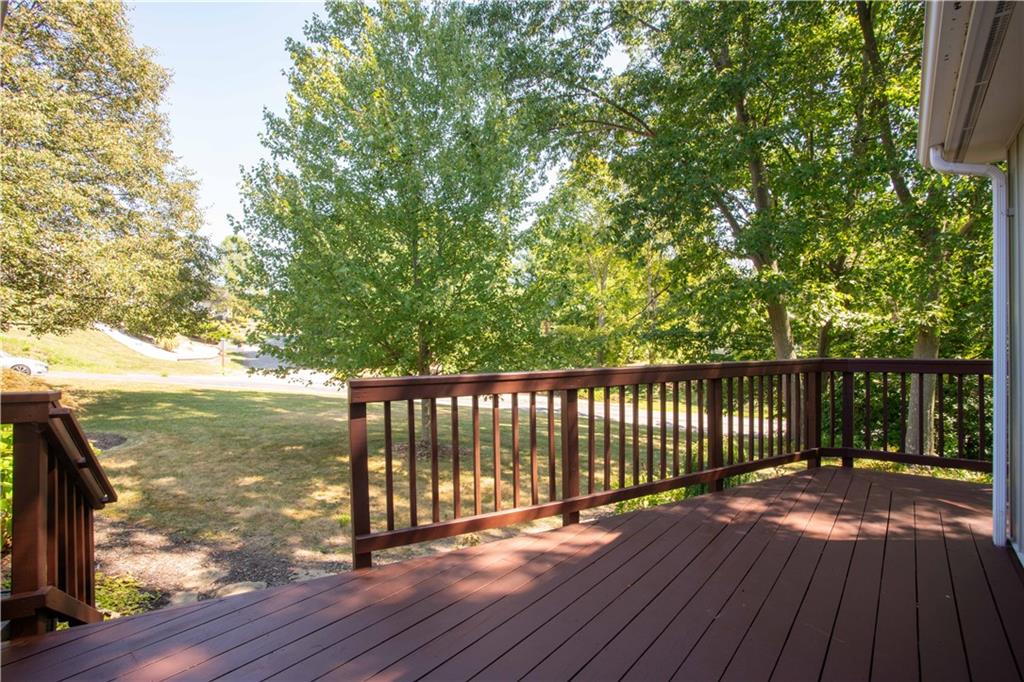 2145 Gypsy Glen Road Beaver, PA 15009 - Photo 34 of 46 a view of balcony with wooden floor