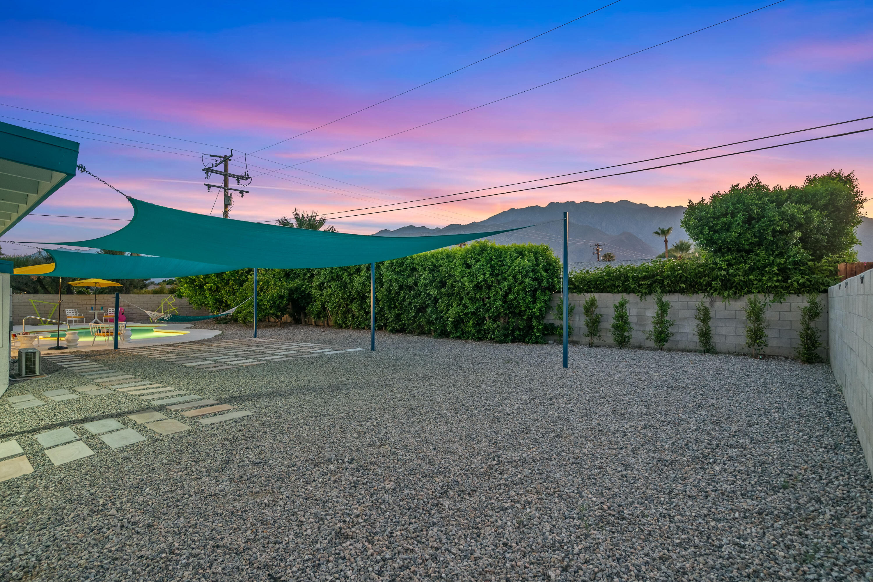 2627 North Cerritos Road Palm Springs, CA 92262 - Photo 54 of 64 Private back yard