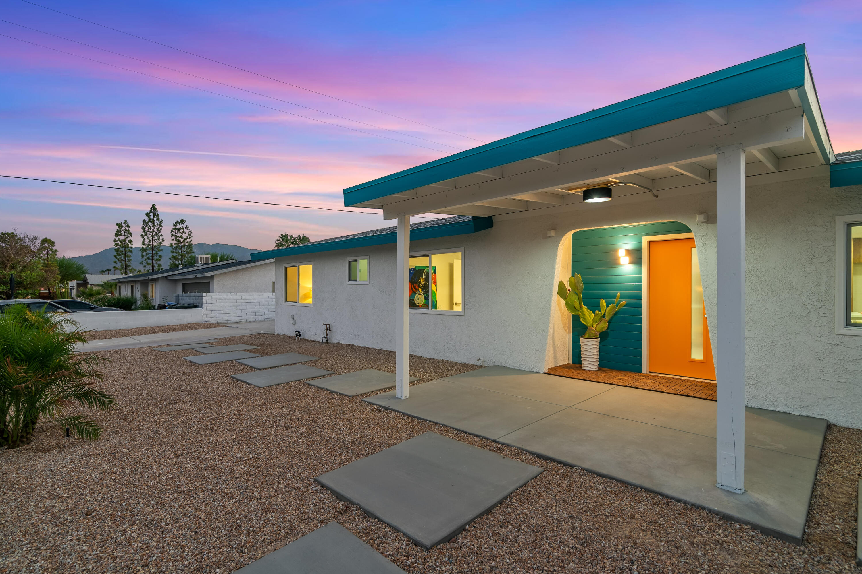 2627 North Cerritos Road Palm Springs, CA 92262 - Photo 61 of 64 front views (Twilight)