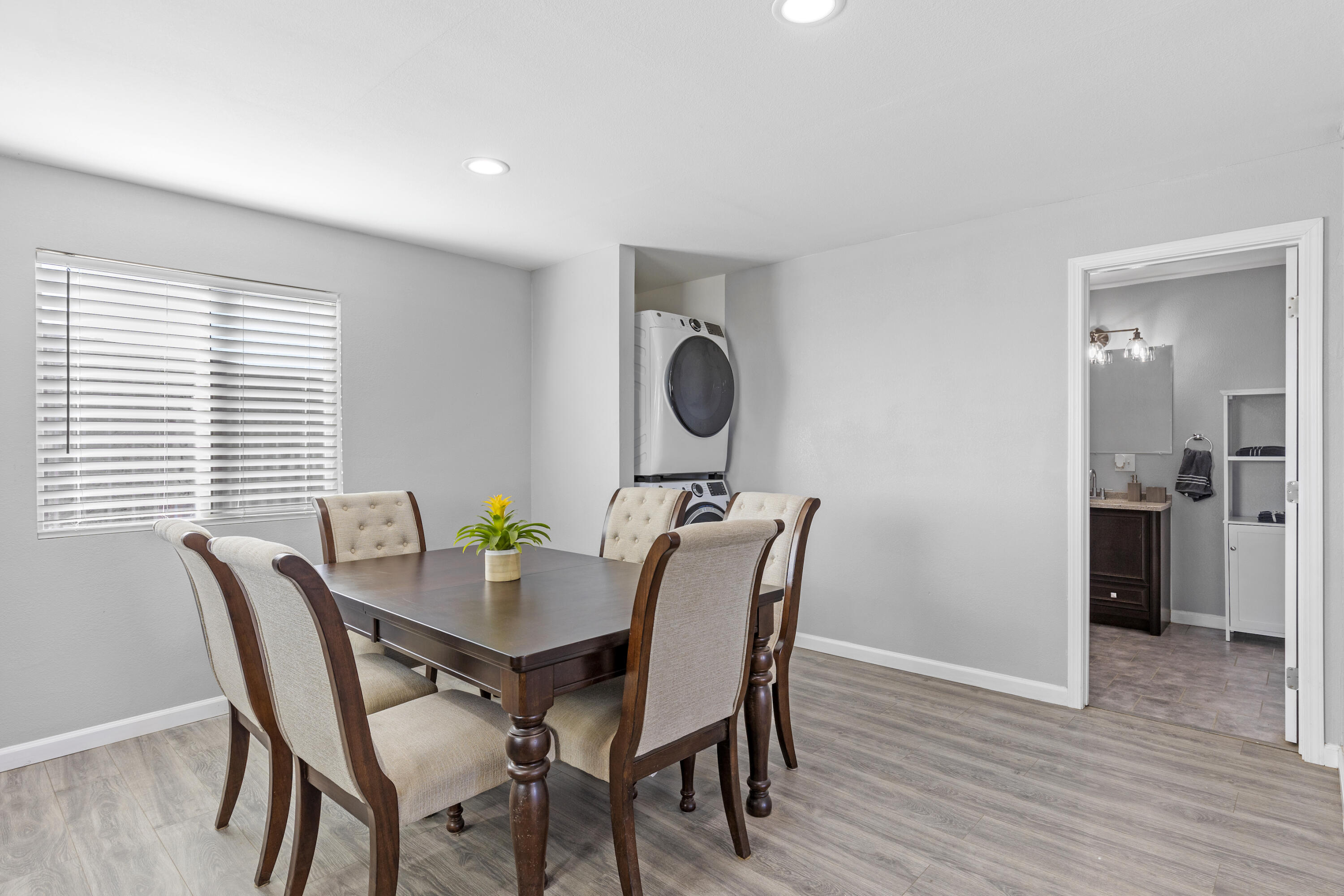 7512 Chapinite Road Mojave, CA 93501 - Photo 4 of 15 a view of a dining room with furniture and wooden floor