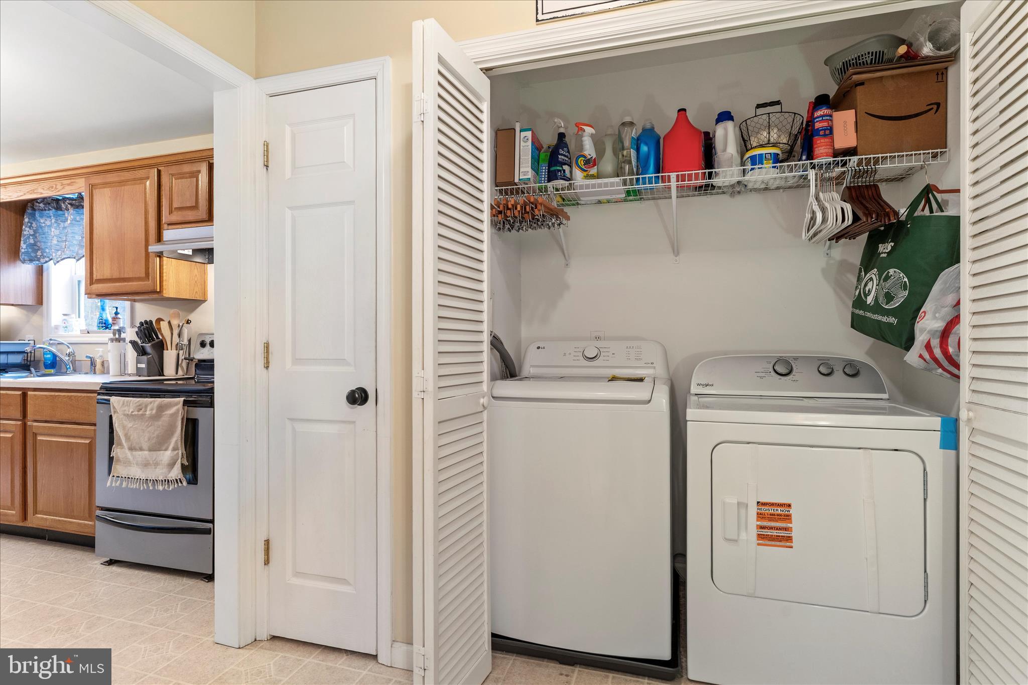 1565 Fox Hollow Road Shermans Dale, PA 17090 - Photo 19 of 41 a utility room with dryer and washer