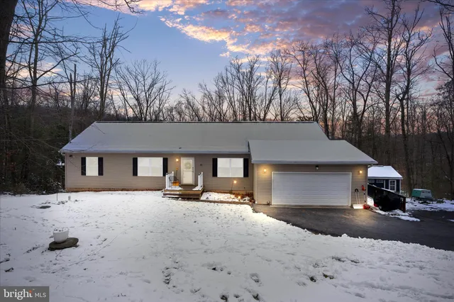 a house with a outdoor space