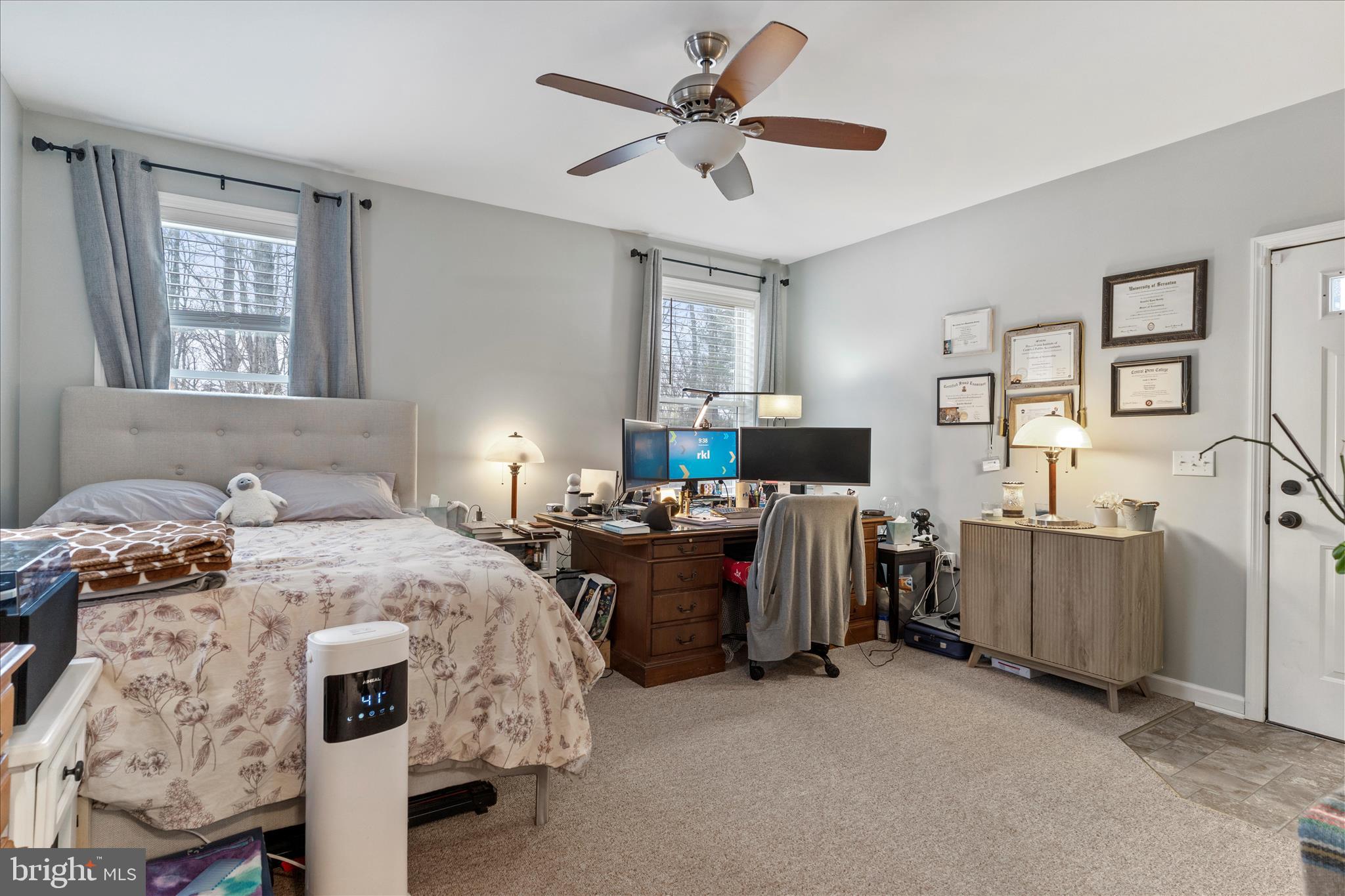 1565 Fox Hollow Road Shermans Dale, PA 17090 - Photo 26 of 41 a bedroom with bed and a window