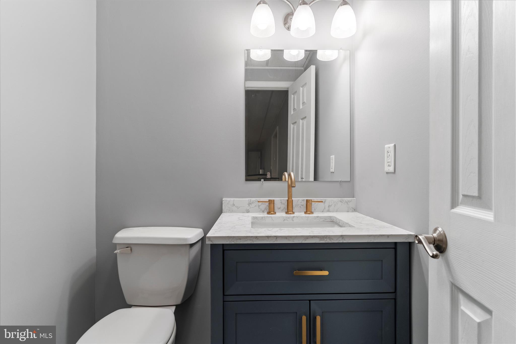 1565 Fox Hollow Road Shermans Dale, PA 17090 - Photo 36 of 41 a bathroom with a sink vanity and a toilet