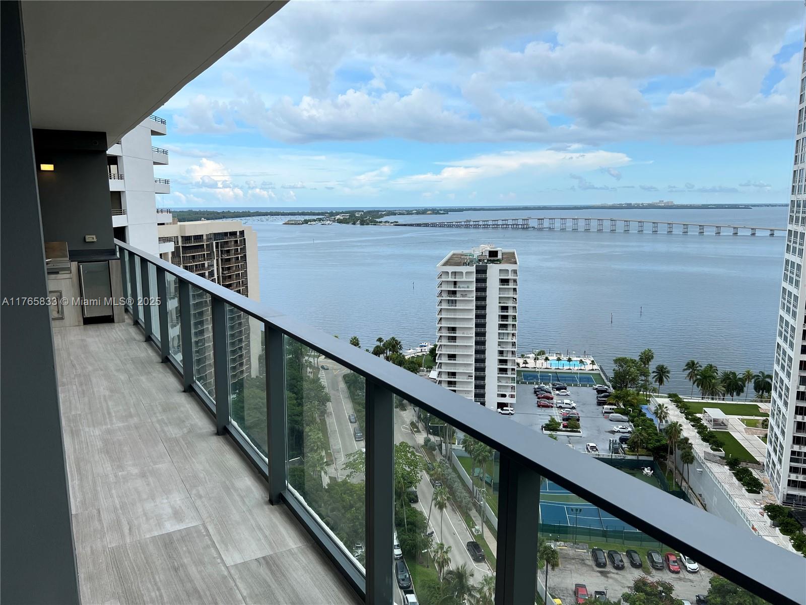 1451 Brickell Avenue, Unit 2004 Miami, FL 33131 - Photo 11 of 41 a view of balcony with furniture