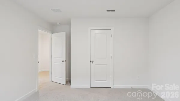 a view of closet area