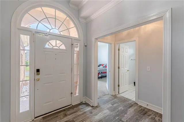 a bathroom with a sink a vanity and a mirror