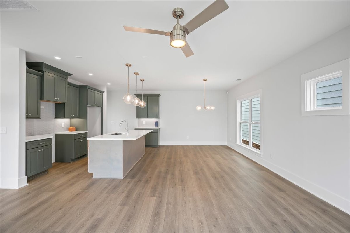 3045 B Hillside Road Nashville, TN 37207 - Photo 4 of 32 a large kitchen with a lot of counter space and a sink