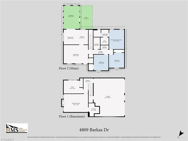 $325,000 | 4809 Barkas Drive Northwest, Winston-Salem, NC 27106