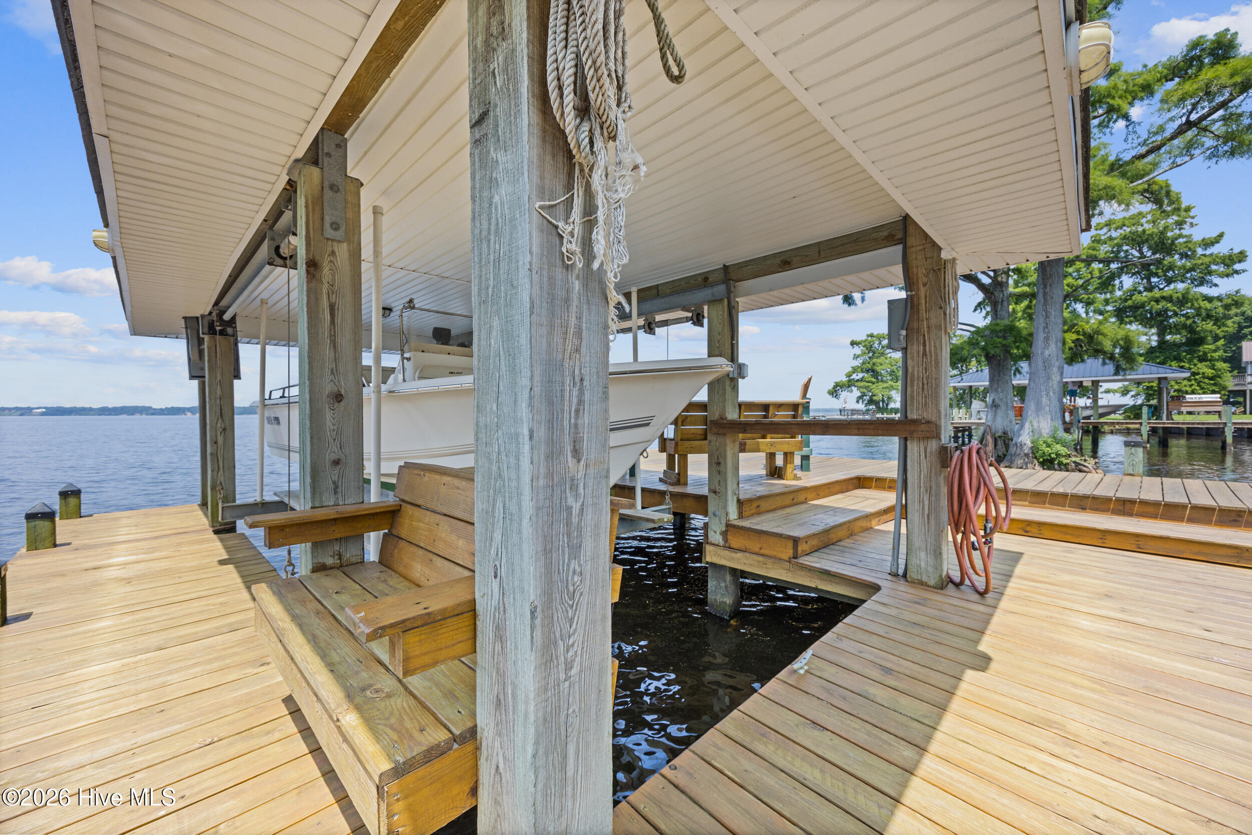 953 Old Ferry Road Edenton, NC 27932 - Photo 37 of 53 Boat house and boat lift