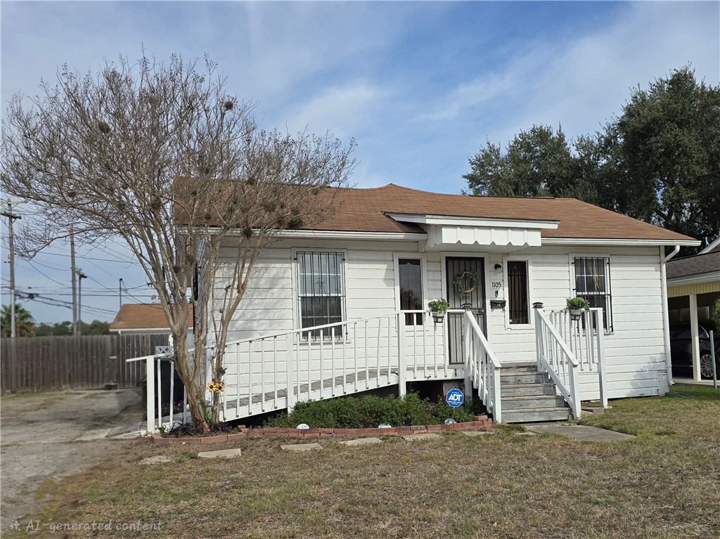 1105 East 5th Street Alice, TX 78332 - Photo 2 of 20 a view of a house with a yard