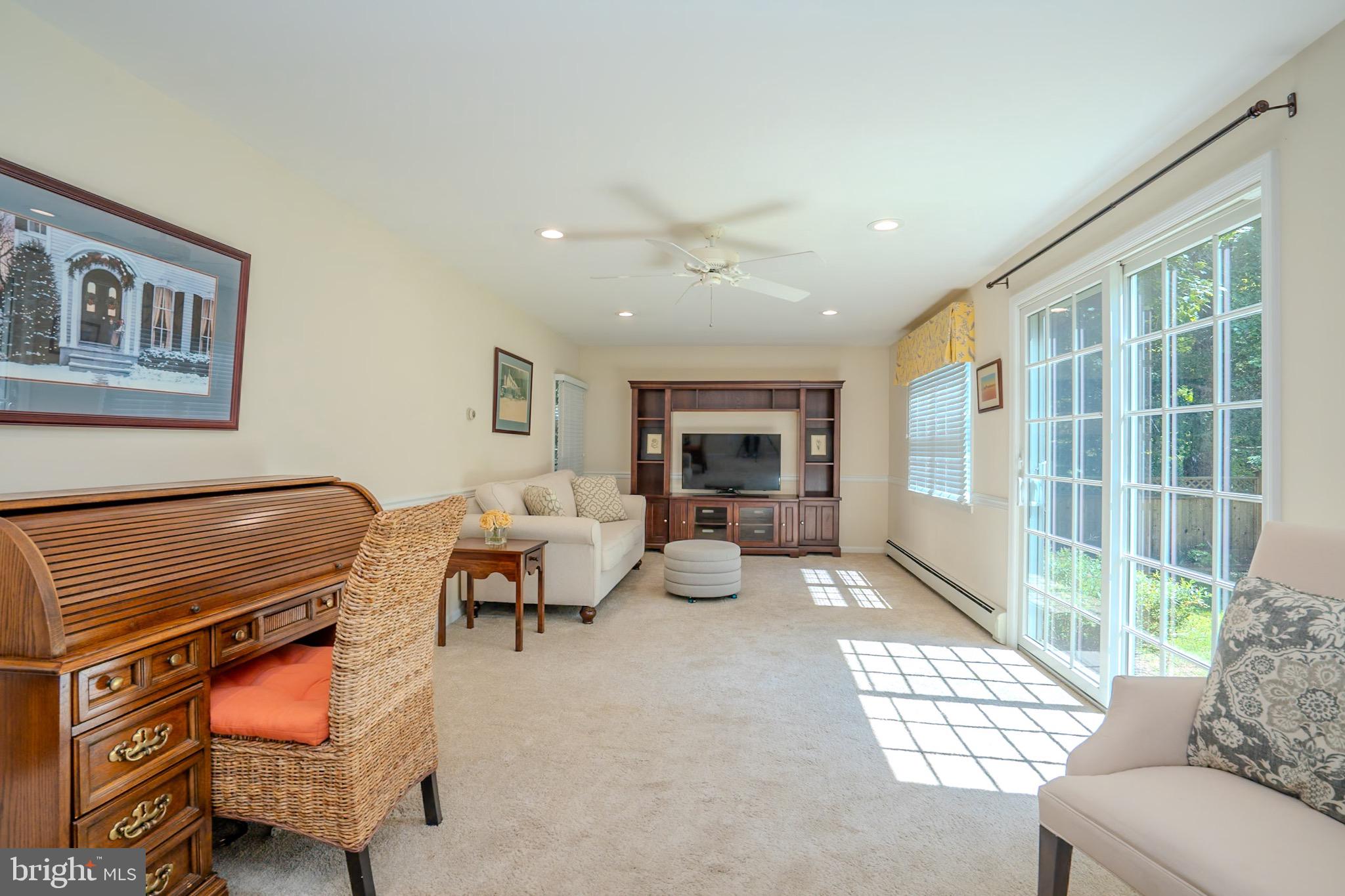 3 Manor Avenue Princeton, NJ 08540 - Photo 16 of 35 a living room with furniture and a flat screen tv