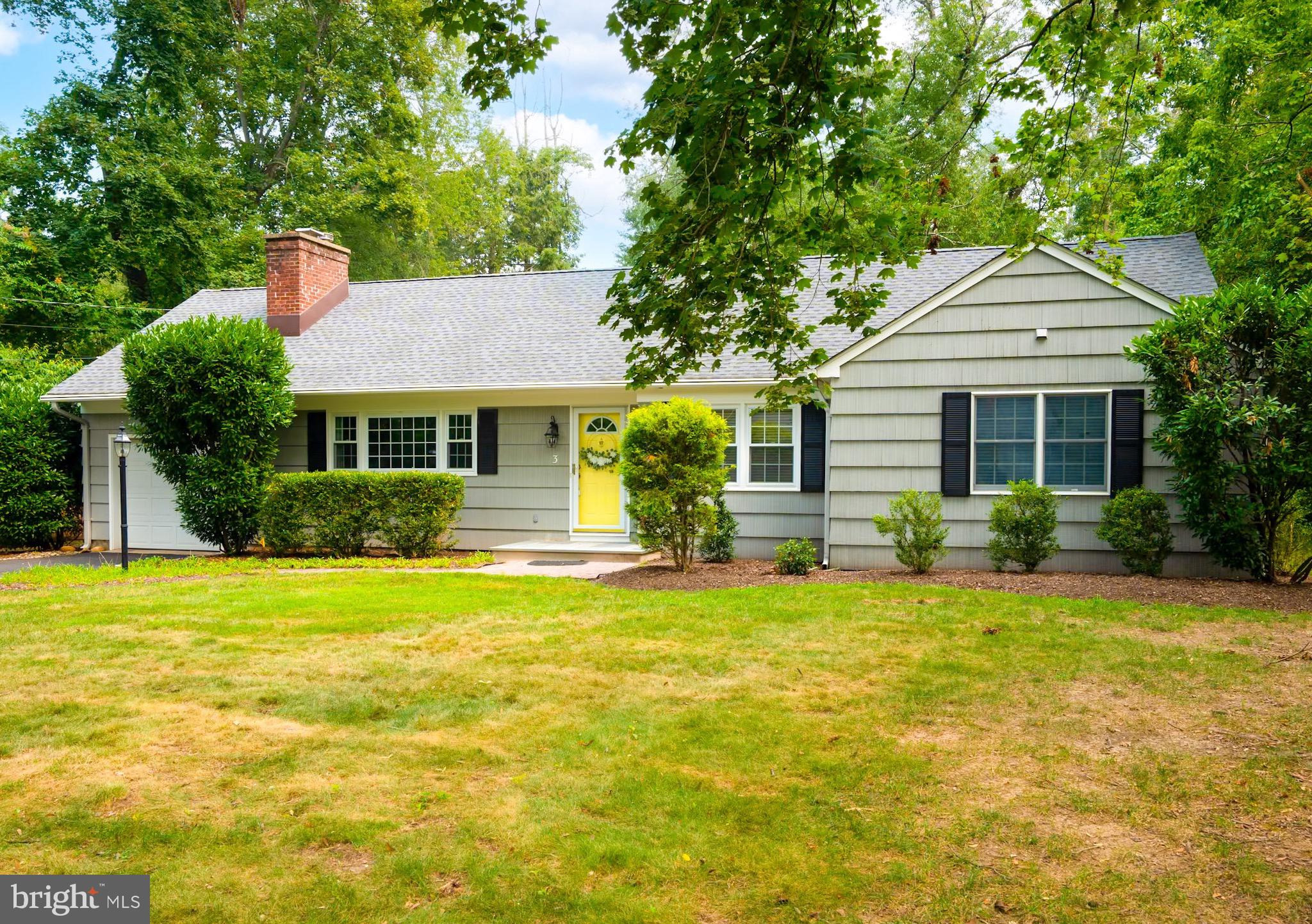 3 Manor Avenue Princeton, NJ 08540 - Photo 2 of 35 a front view of a house with a yard