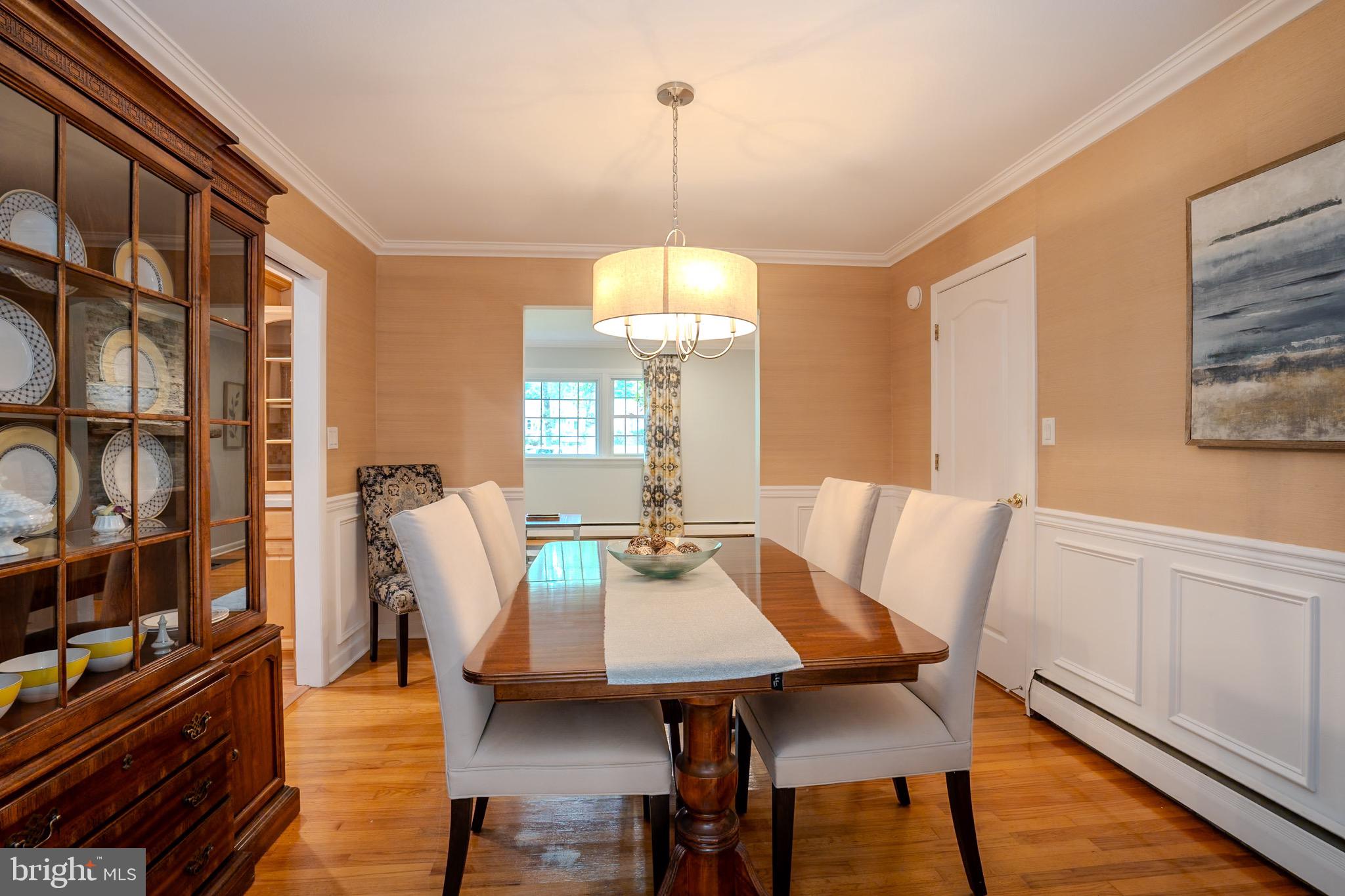 3 Manor Avenue Princeton, NJ 08540 - Photo 9 of 35 a view of a dining room with furniture and wooden floor