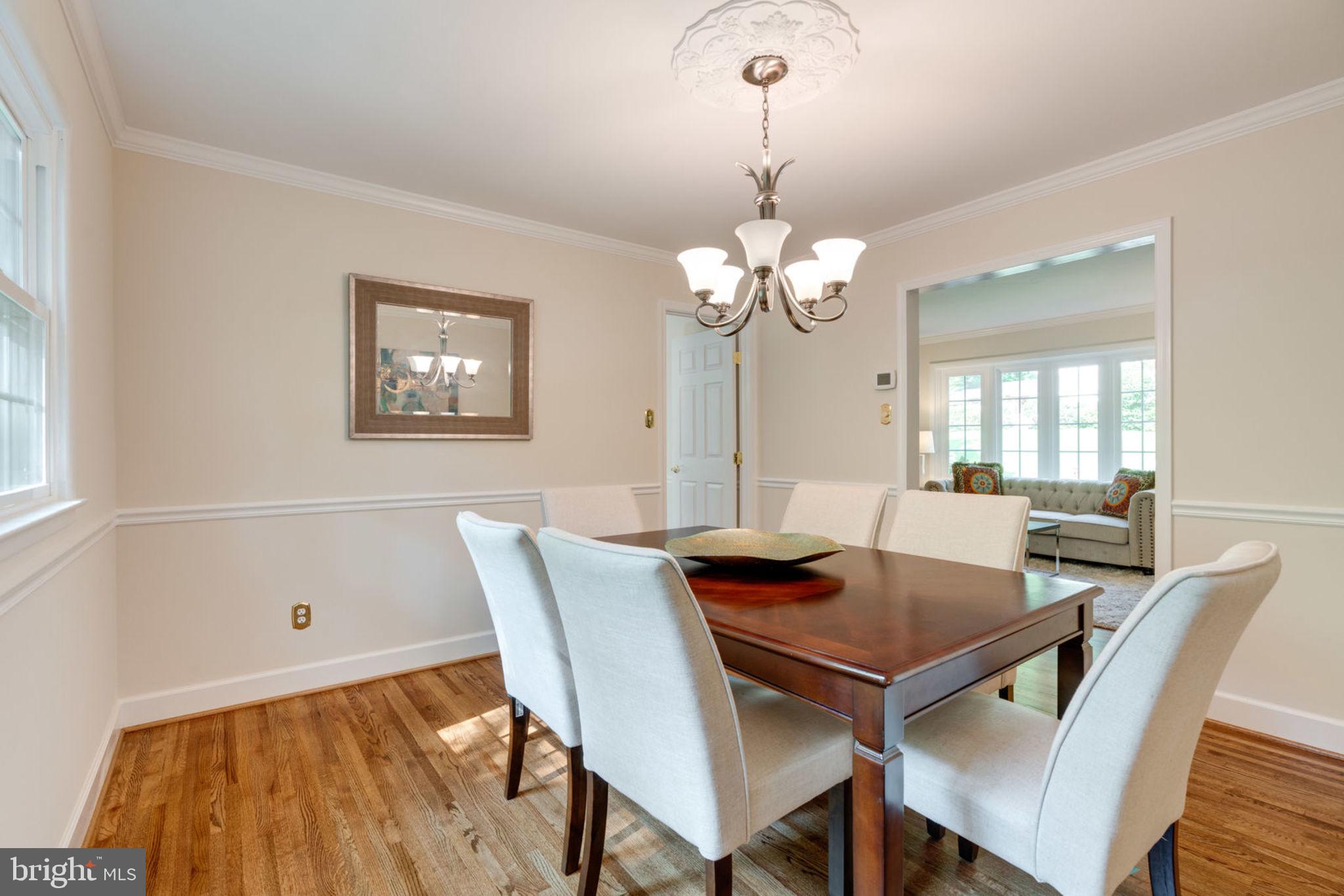 6407 Rivington Road Springfield, VA 22152 - Photo 11 of 41 Opens to Kitchen and Living Room