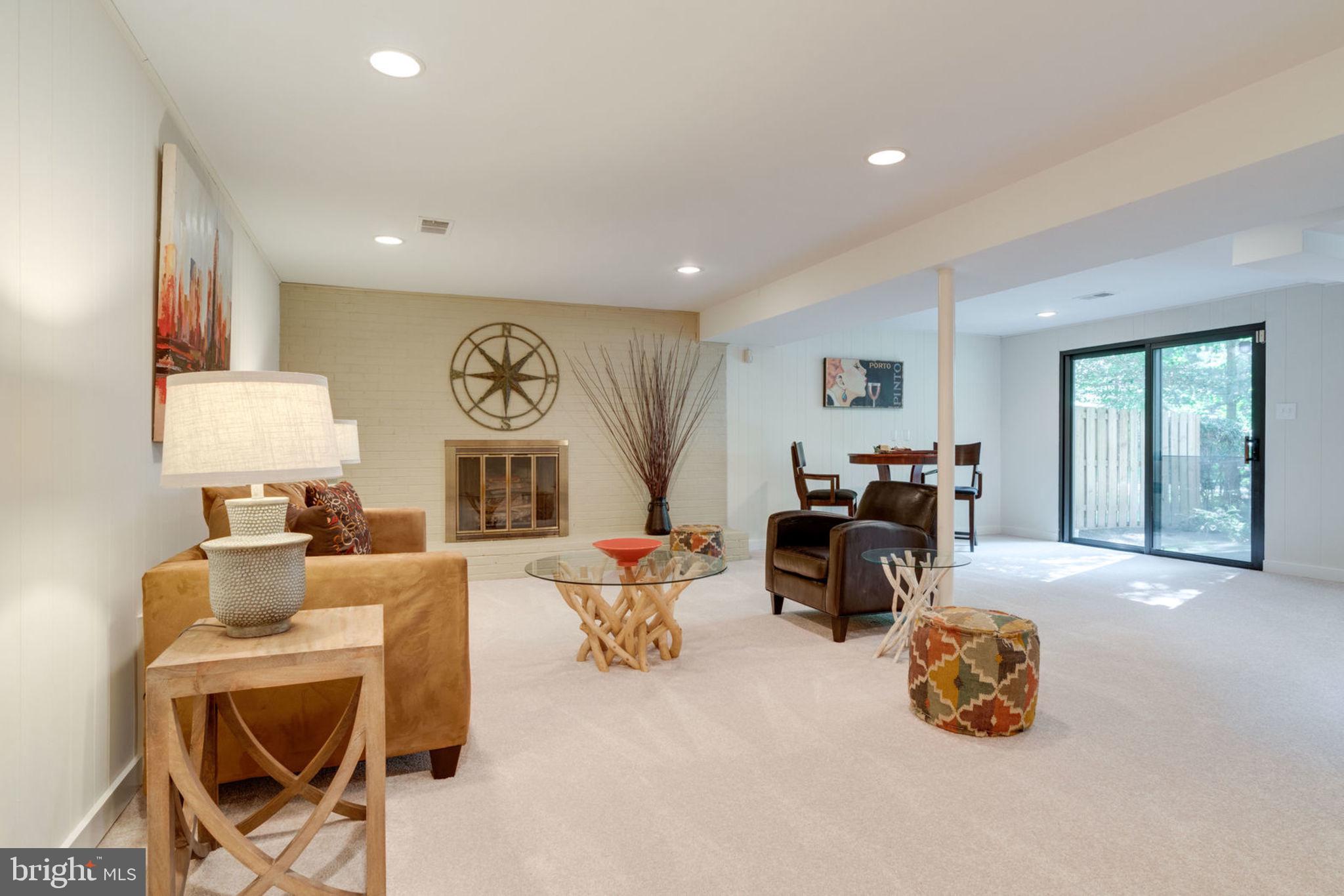 6407 Rivington Road Springfield, VA 22152 - Photo 26 of 41 Lower Level Rec Room