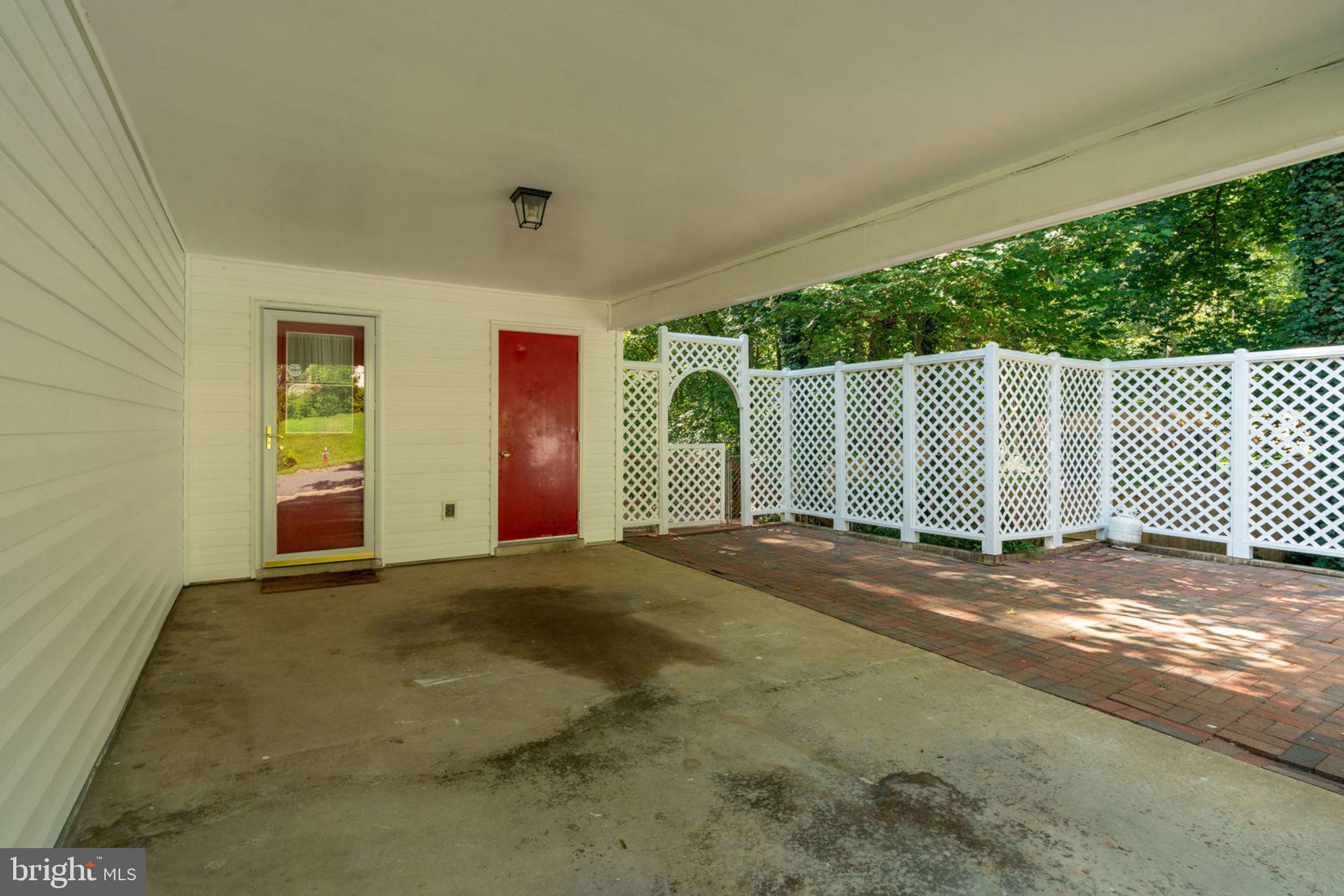 6407 Rivington Road Springfield, VA 22152 - Photo 31 of 41 Carport and Additional Storage Room