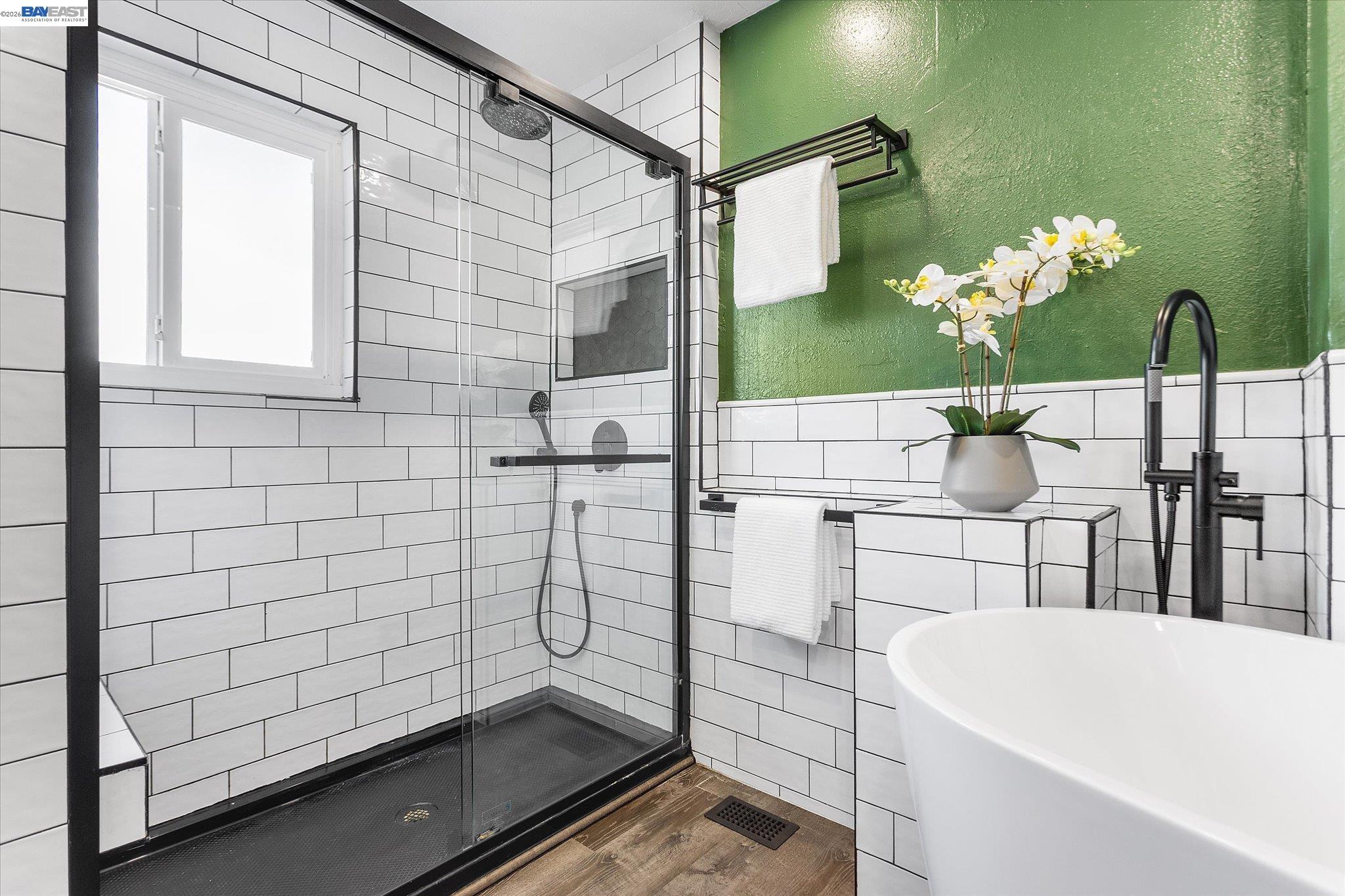 16683 Kildare Road Castro Valley, CA 94546 - Photo 55 of 77 a bathroom with a shower