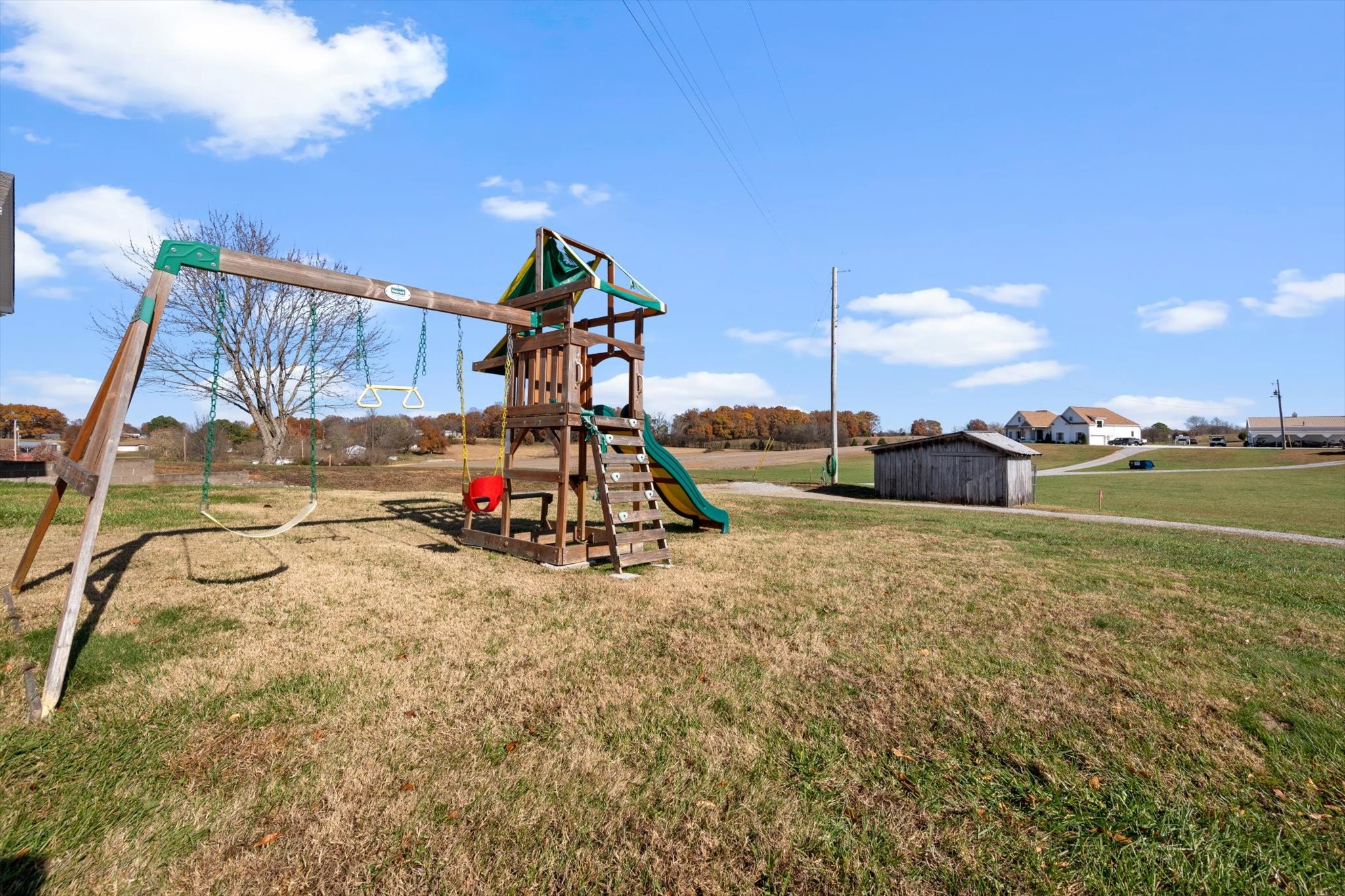 5971 Wayman Dunn Road Springfield, TN 37172 - Photo 25 of 31 a view of a yard with a slide
