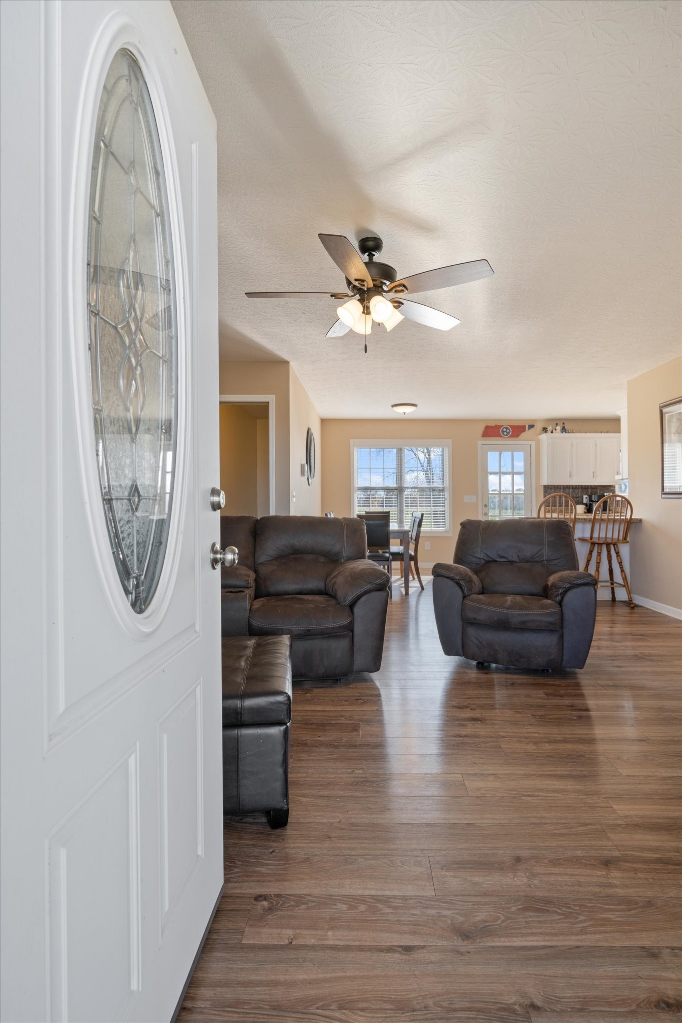 5971 Wayman Dunn Road Springfield, TN 37172 - Photo 4 of 31 a living room with furniture and a wooden floor